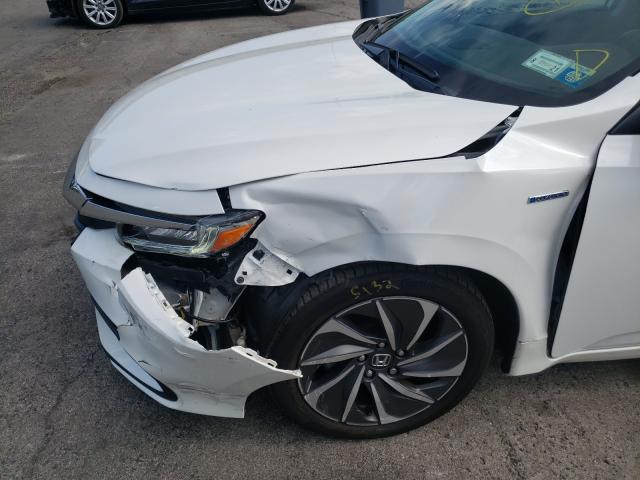 2019 HONDA INSIGHT TO 19XZE4F92KE027247