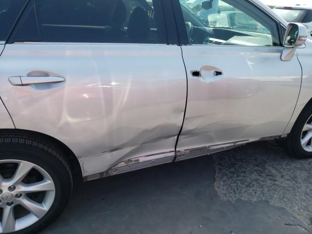 2010 LEXUS RX350 2T2ZK1BA1AC038076