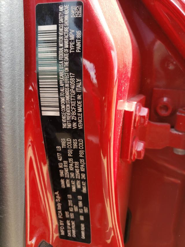 2016 FIAT 500X TREKK ZFBCFXET7GP405817