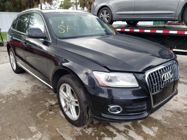 Salvage cars for sale from Copart West Palm Beach, FL: 2013 Audi Q5 Premium