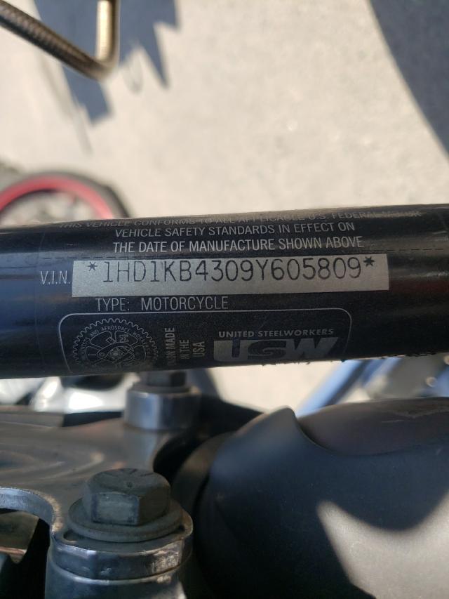 2009 HARLEY-DAVIDSON FLHX 1HD1KB4309Y605809