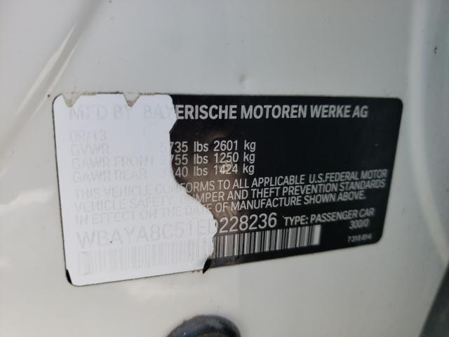 2014 BMW 750 I WBAYA8C51ED228236