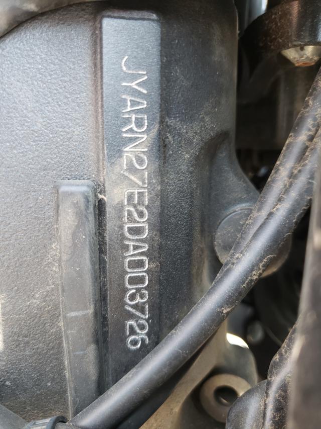 2013 YAMAHA FZ8 N JYARN27E2DA003726