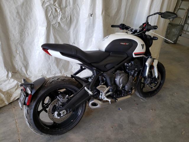 2022 TRIUMPH MOTORCYCLE TRIDENT 66 SMTL10UL2NTAF4274