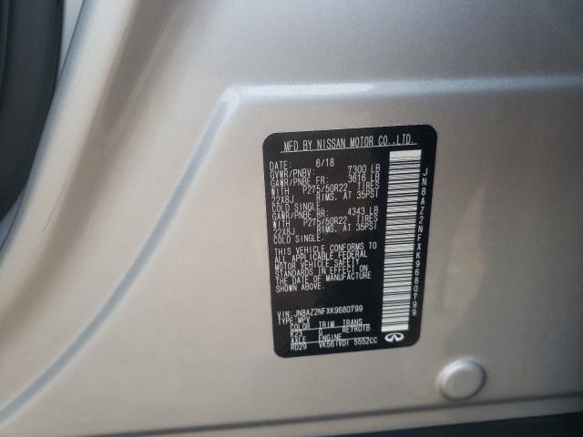 2019 INFINITI QX80 LUXE JN8AZ2NFXK9680799