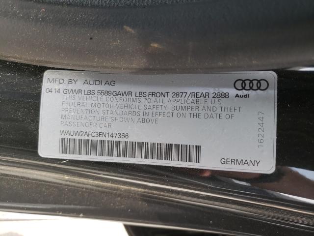 2014 AUDI S7 PREMIUM WAUW2AFC3EN147366