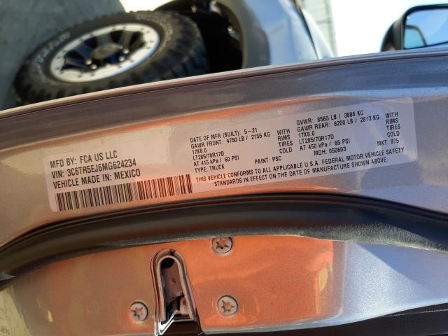 2021 RAM 2500 POWER 3C6TR5EJ6MG624234