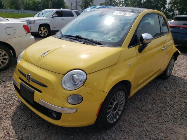 2012 FIAT 500 LOUNGE 3C3CFFCR7CT118731