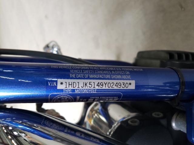 2009 HARLEY-DAVIDSON FXCWC 1HD1JK5149Y024930