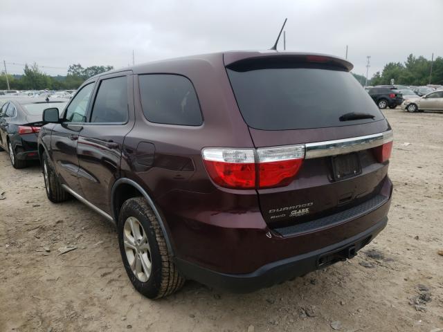 2012 DODGE DURANGO 1C4RDJAG3CC147509