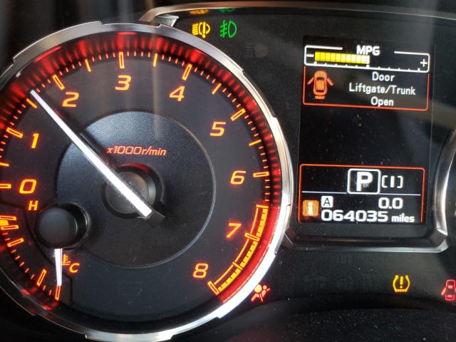 2017 SUBARU WRX LIMITE JF1VA1J67H8827198