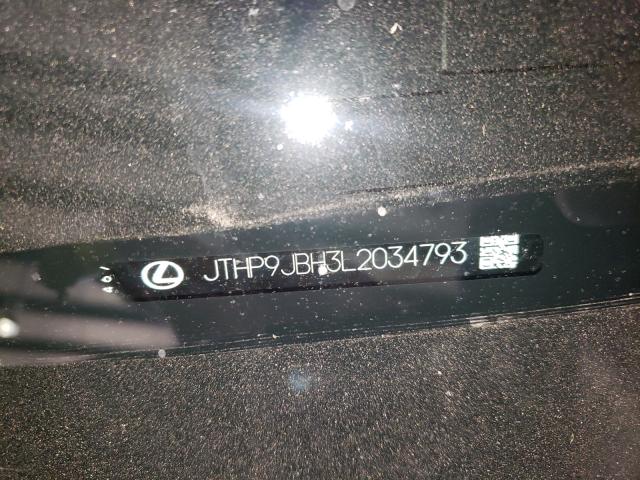 2020 LEXUS UX 250H JTHP9JBH3L2034793