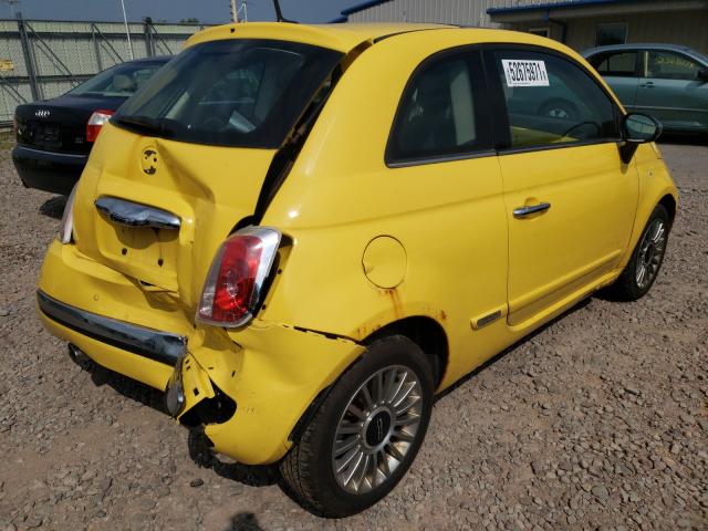 2012 FIAT 500 LOUNGE 3C3CFFCR7CT118731
