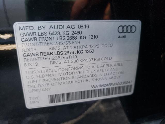 VIN WA1M2AFP8HA038047 2017 Audi Q5, Premium Plus no.10