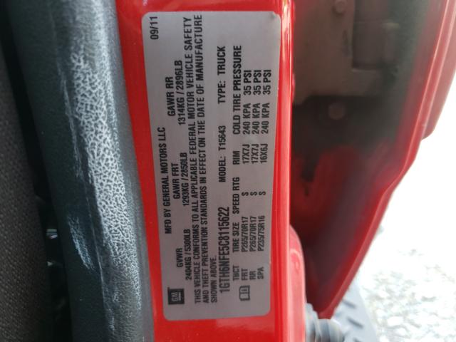 2012 GMC CANYON SLT 1GTH6NFE5C8115622