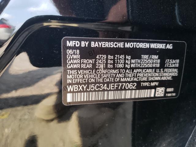 2018 BMW X2 XDRIVE2 WBXYJ5C34JEF77062