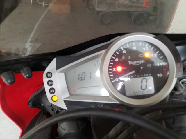 2012 TRIUMPH MOTORCYCLE STREET TRI SMTD02NE3CT520246
