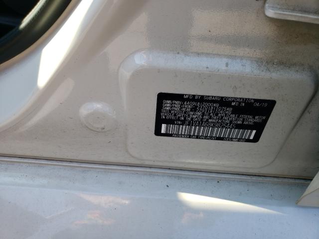 2019 SUBARU WRX JF1VA1A68K9825445