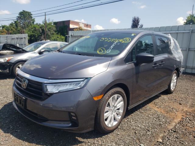2021 HONDA ODYSSEY LX 5FNRL6H23MB000119