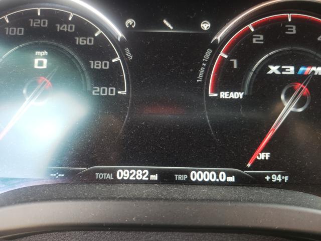 2020 BMW X3 M COMPE 5YMTS0C03LLT10124