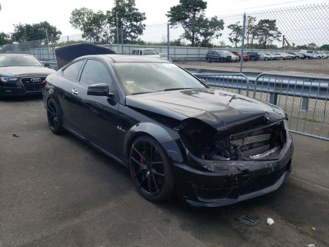 Salvage cars for sale from Copart Brookhaven, NY: 2012 Mercedes-Benz C 63 AMG