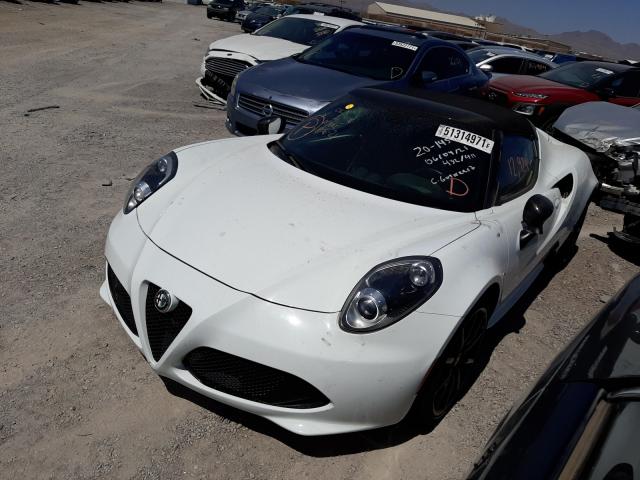 2015 ALFA ROMEO 4C SPIDER ZARBAAB40FM150371