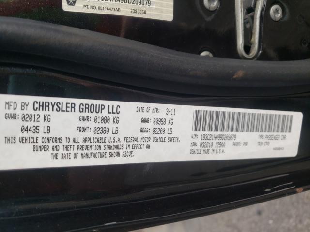 2011 DODGE CALIBER EX 1B3CB1HA9BD209079