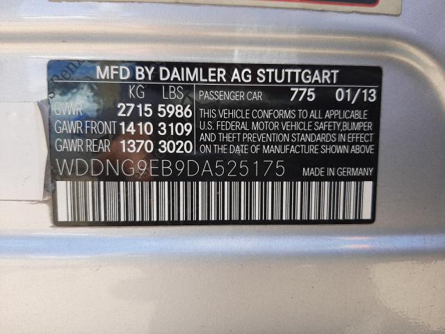 VIN WDDNG9EB9DA525175 2013 Mercedes-Benz S-Class, 5... no.10