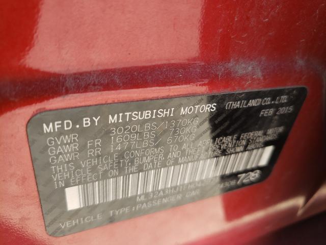 2015 MITSUBISHI MIRAGE DE ML32A3HJ1FH042971