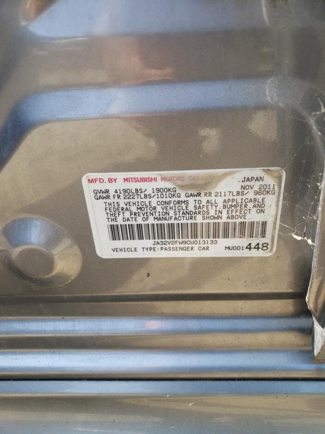 2012 MITSUBISHI LANCER SE JA32V2FW9CU013133