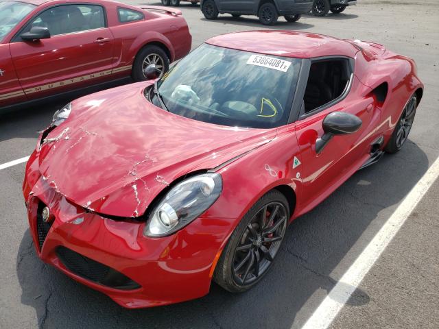 2015 ALFA ROMEO 4C ZARBAAA46FM157584