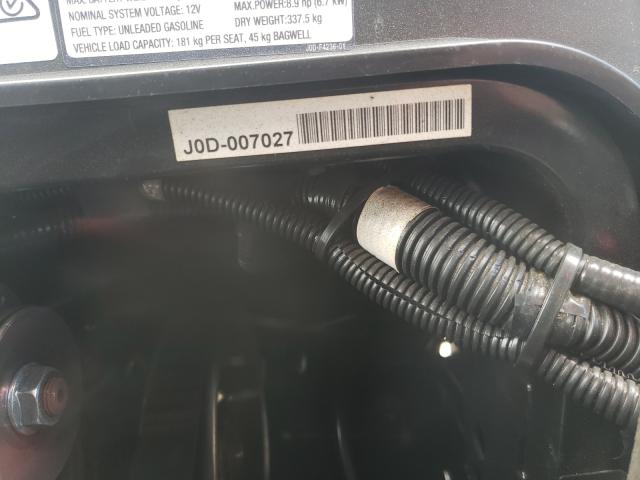 2017 YAMAHA GOLF CART J0D007027
