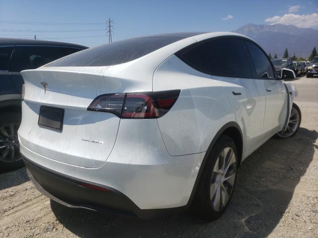 2020 TESLA MODEL Y 5YJYGDEE0LF015274