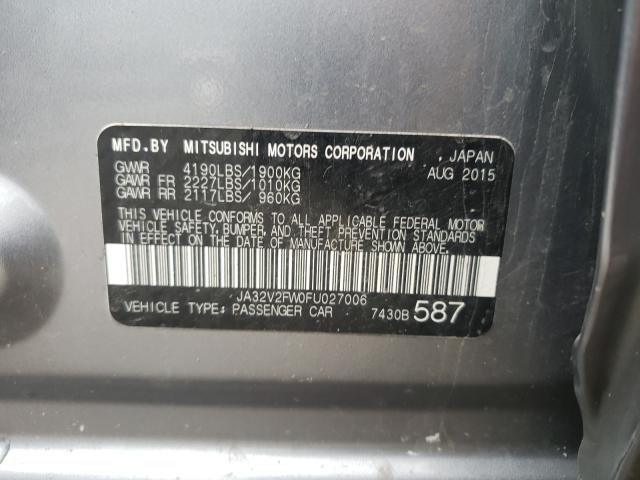 2015 MITSUBISHI LANCER SE JA32V2FW0FU027006