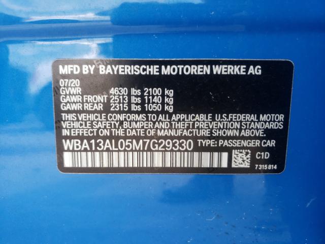 2021 BMW M235XI WBA13AL05M7G29330