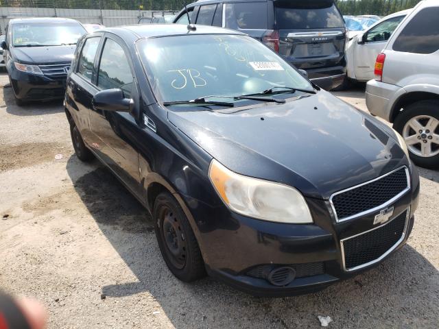 Salvage cars for sale from Copart Harleyville, SC: 2009 Chevrolet Aveo LS