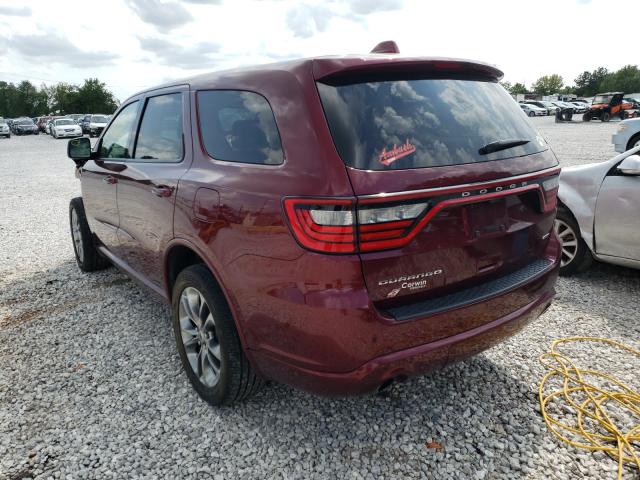 2020 DODGE DURANGO GT 1C4RDJDG8LC114517