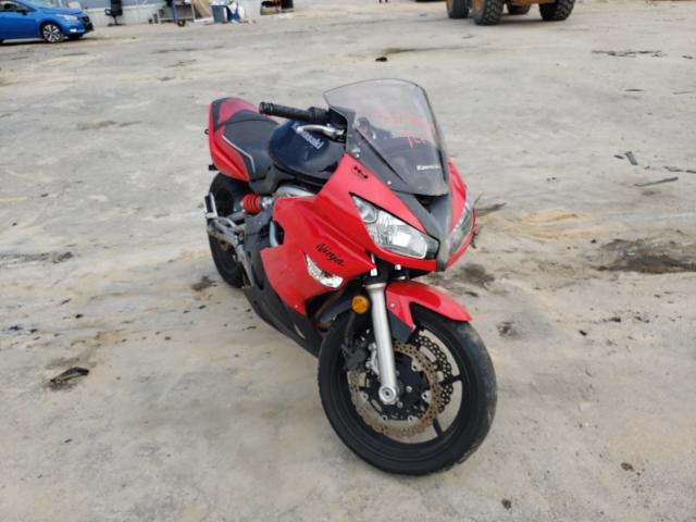 Salvage cars for sale from Copart Gaston, SC: 2009 Kawasaki EX650 C