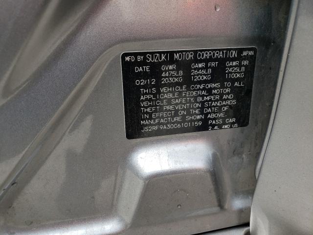 2012 SUZUKI KIZASHI SE JS2RF9A30C6101159