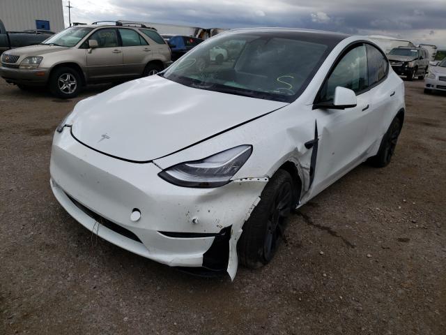 2021 TESLA MODEL Y 5YJYGDEE8MF204000