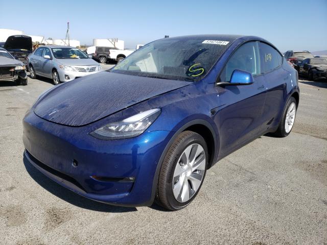 2021 TESLA MODEL Y 5YJYGDEE4MF215091