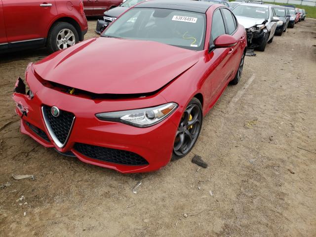 2018 ALFA ROMEO GIULIA TI ZARFAEEN9J7592344
