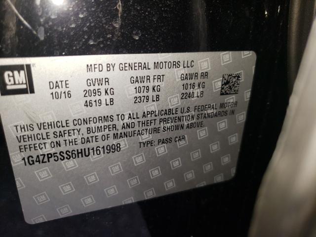 2017 BUICK LACROSSE E 1G4ZP5SS6HU161998