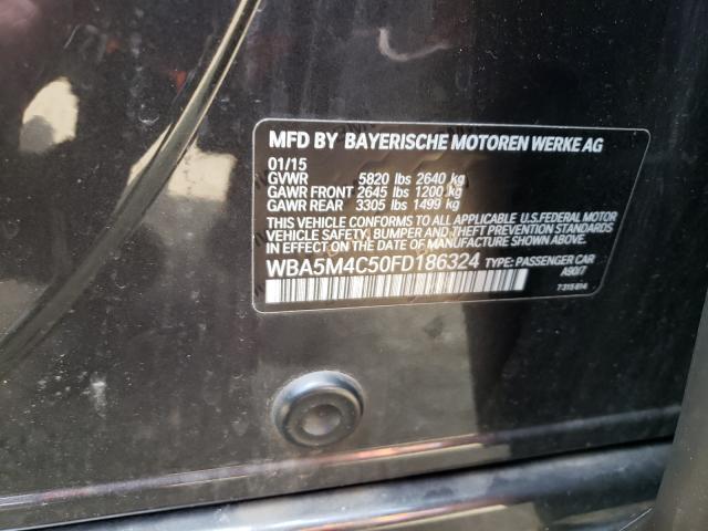 2015 BMW 535 XIGT WBA5M4C50FD186324