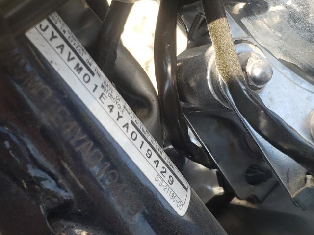 2000 YAMAHA VSTAR JYAVM01E4YA019429