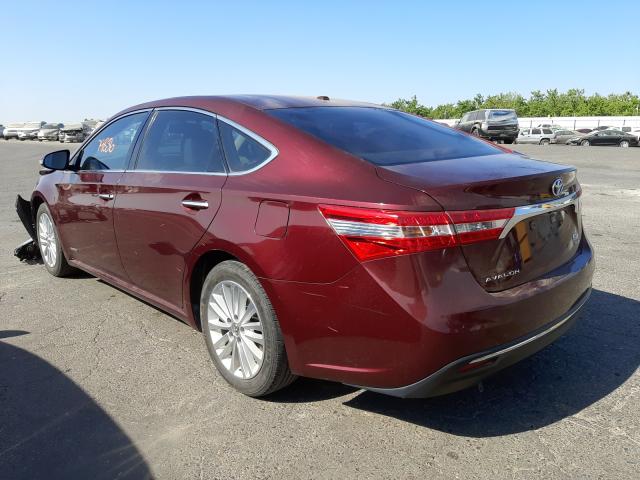 2014 TOYOTA AVALON HYB 4T1BD1EB1EU030522