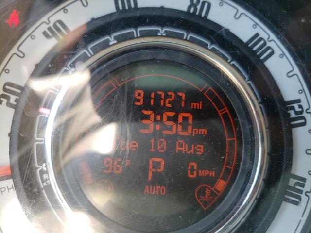 2013 FIAT 500 LOUNGE 3C3CFFCR6DT744093
