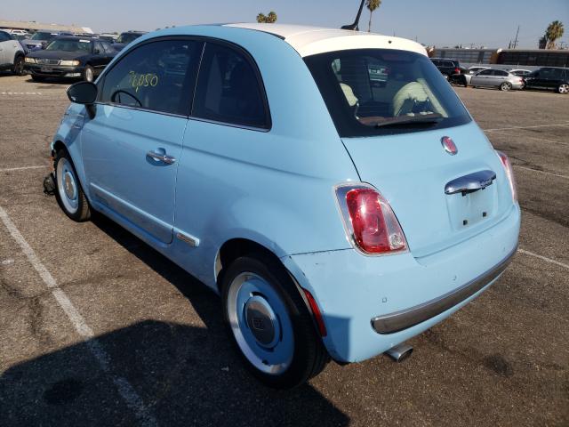 2015 FIAT 500 LOUNGE 3C3CFFCR2FT575841