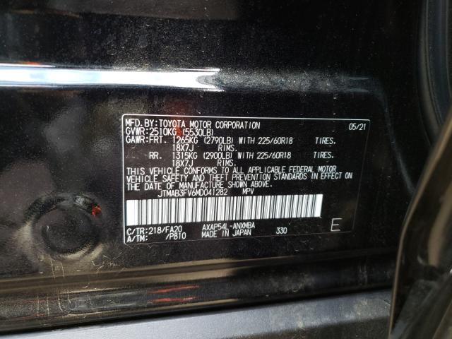 2021 TOYOTA RAV4 PRIME JTMAB3FV6MD041282