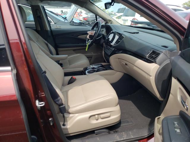 2019 HONDA PILOT ELIT 5FNYF6H01KB036549